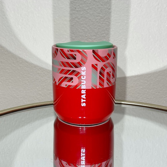 Starbucks Other - Starbucks Holiday Candy Cane Ceramic Travel Mug